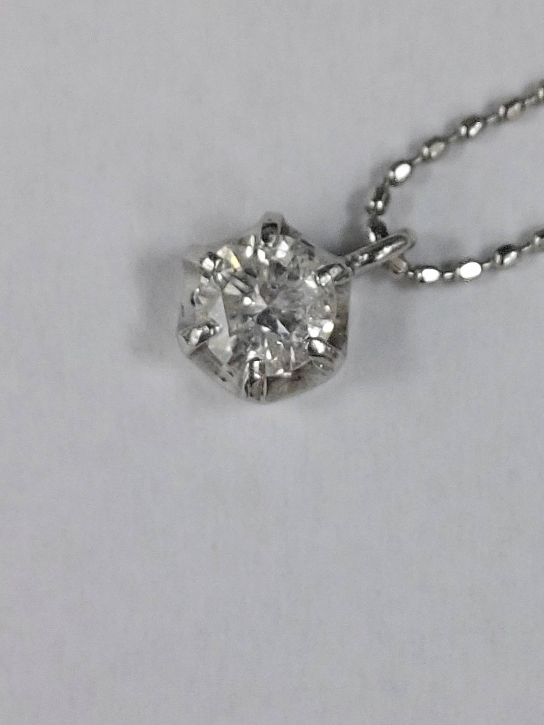 Pt850/Pt900 ダイヤモンド ネックレスをお買取り致しました！
