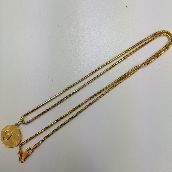 K18のネックレスをお買取り致しました！