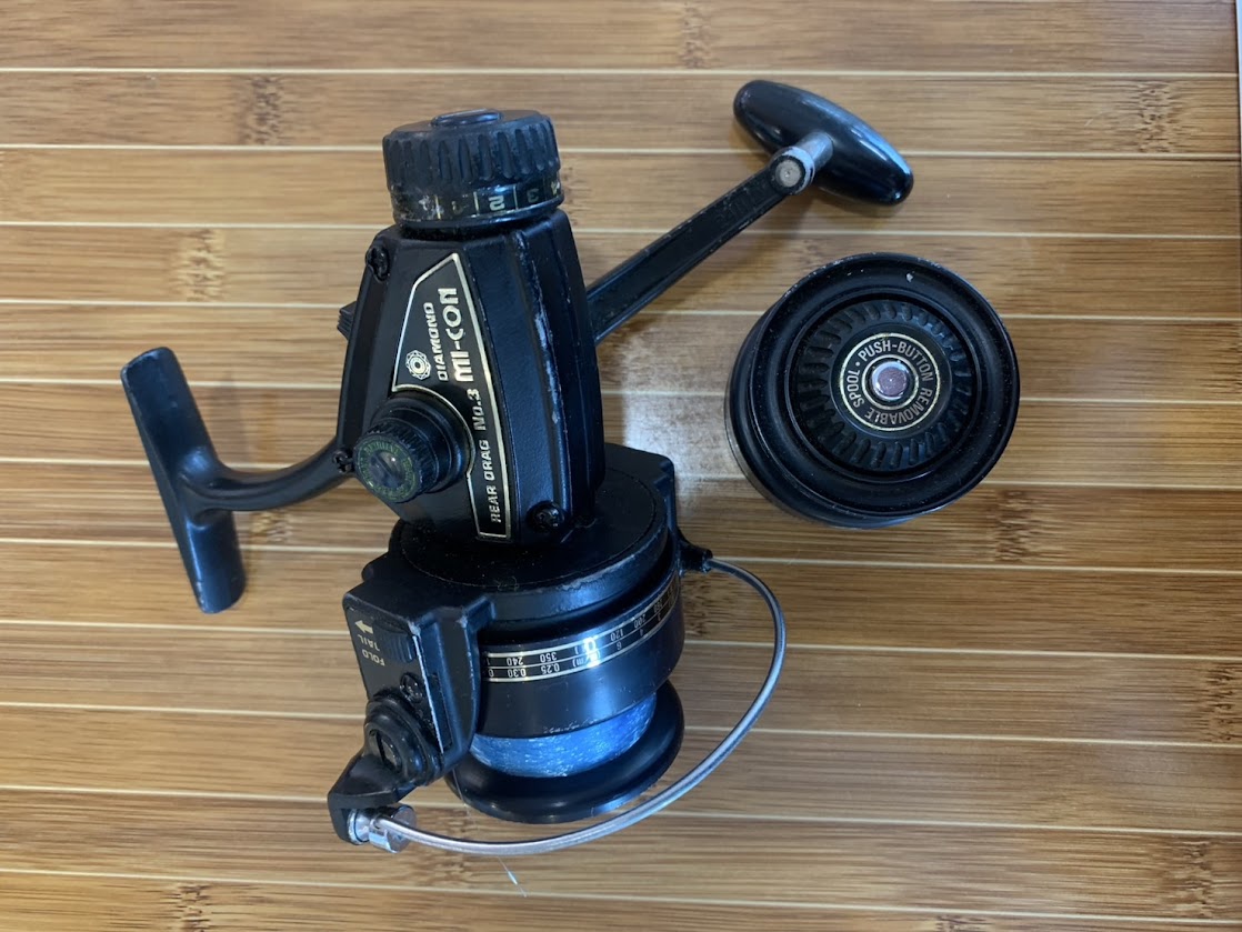 ダイヤモンドマイコンのリールをお買取り致しました!